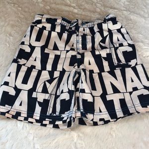 Nautica size 7 boys swim trunks